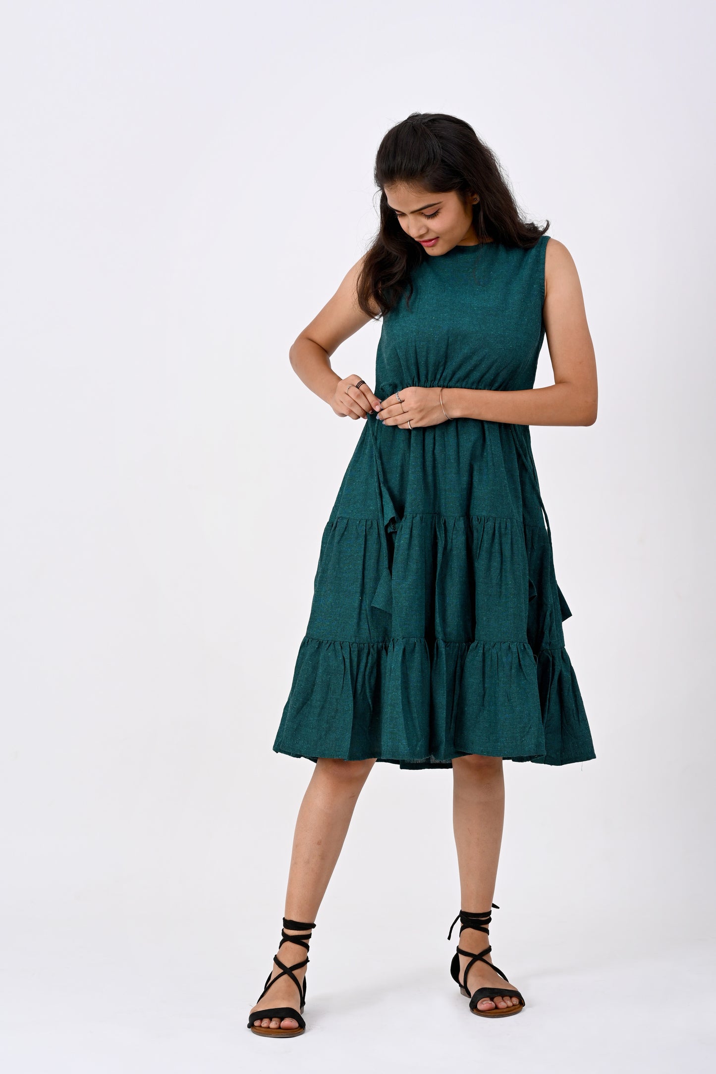 Green Tier Dress