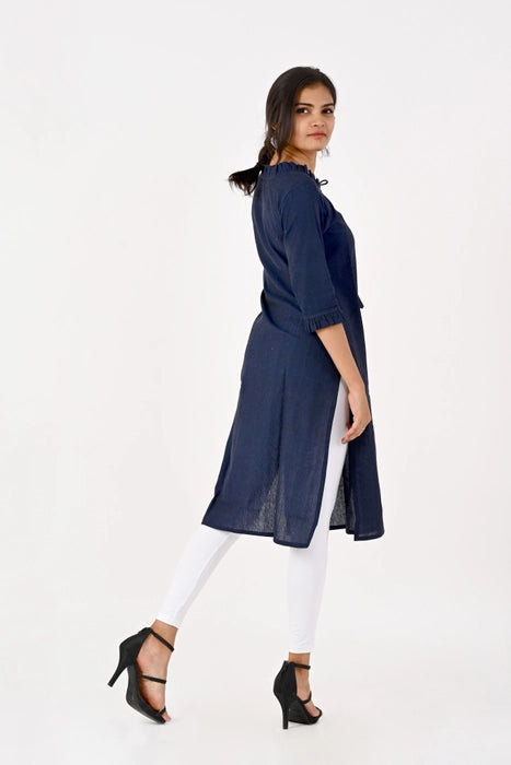 Midnight Blue Kurta