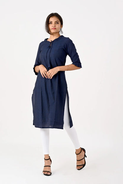 Midnight Blue Kurta