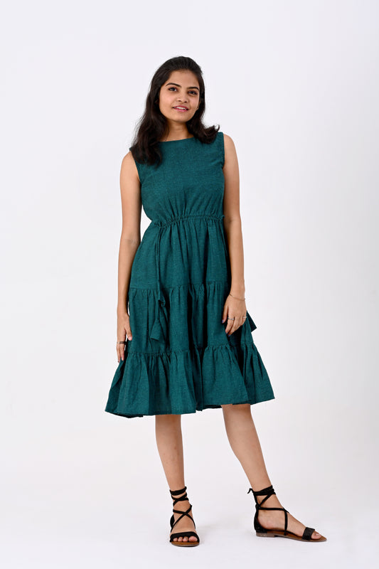 Green Tier Dress