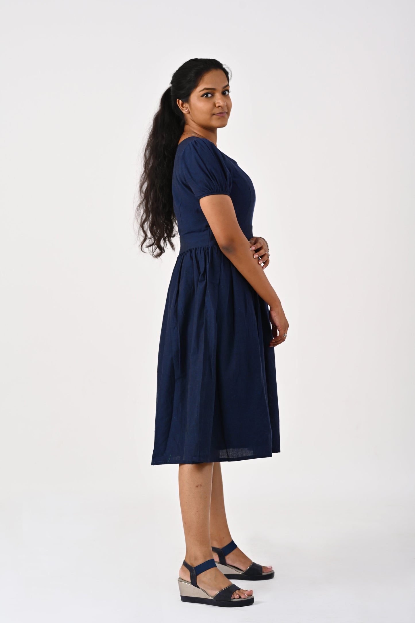 Navy Blue Frock