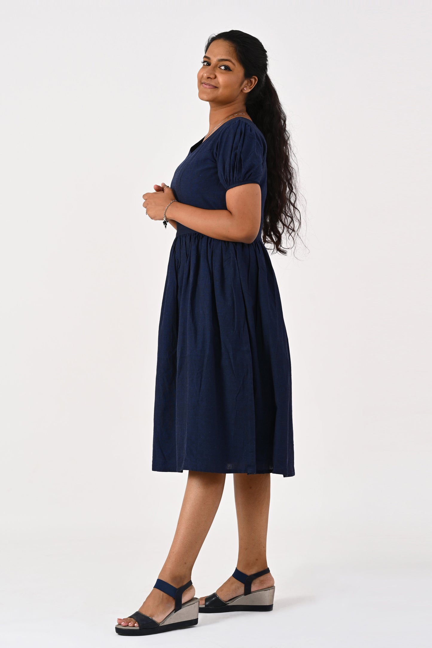 Navy Blue Frock