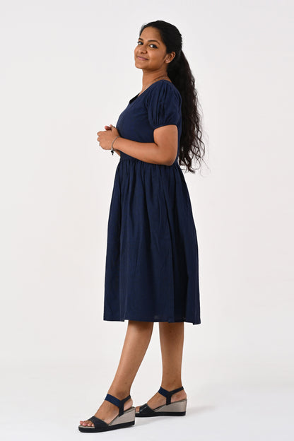 Navy Blue Frock
