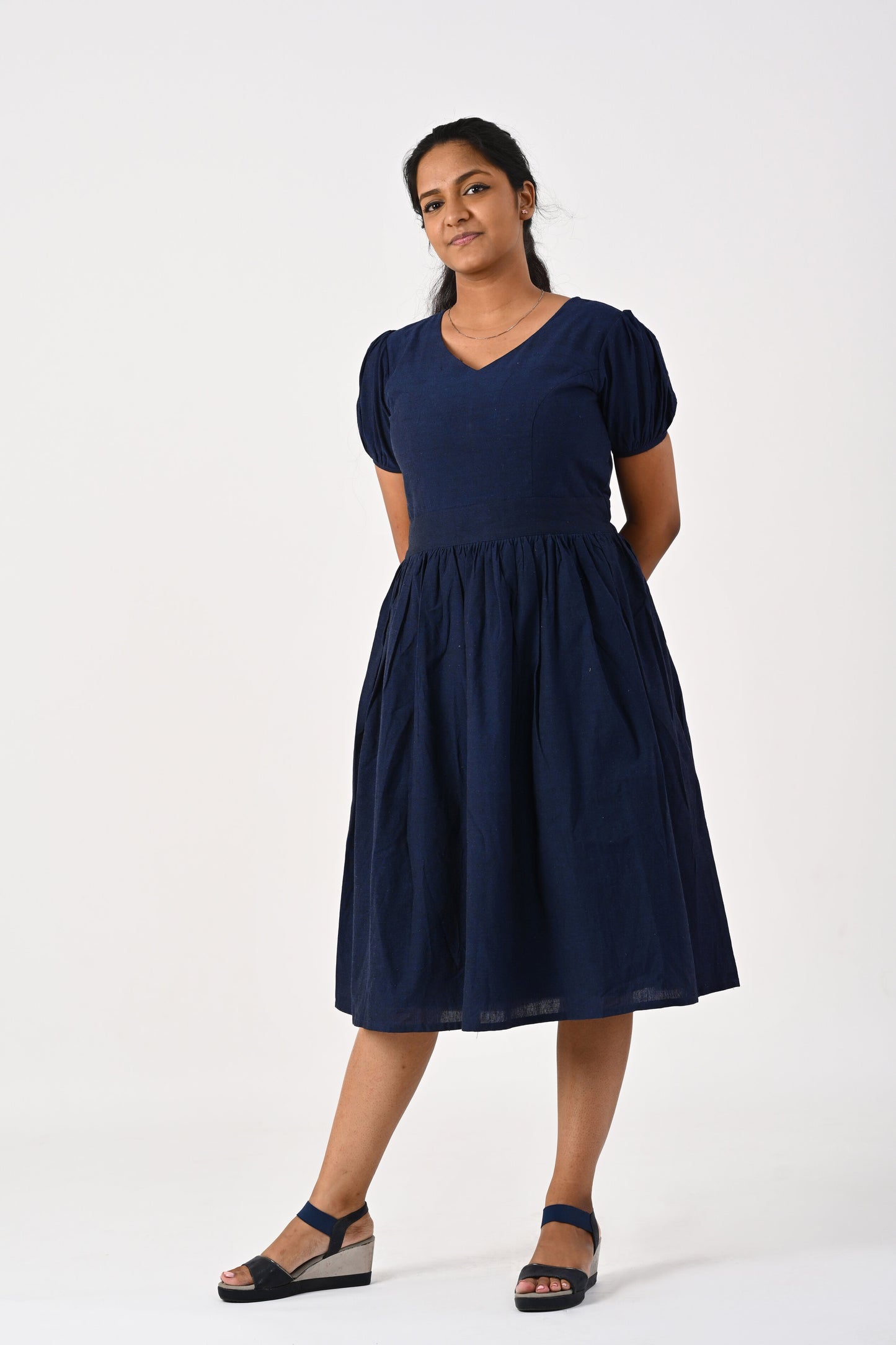 Navy Blue Frock