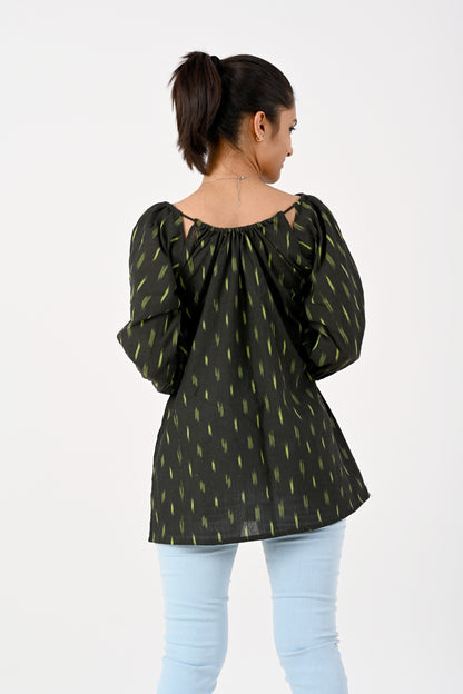 Dark Olive Green top